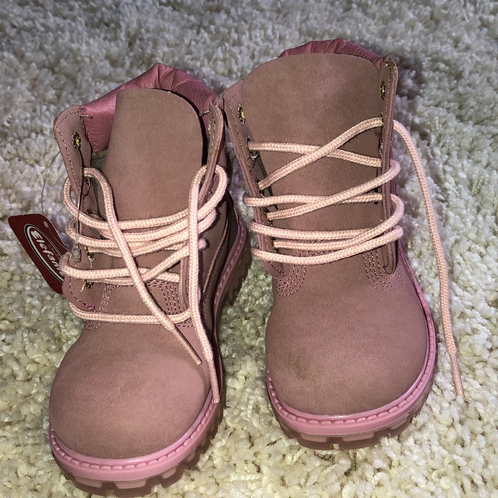NEW Toddler girl combat boots